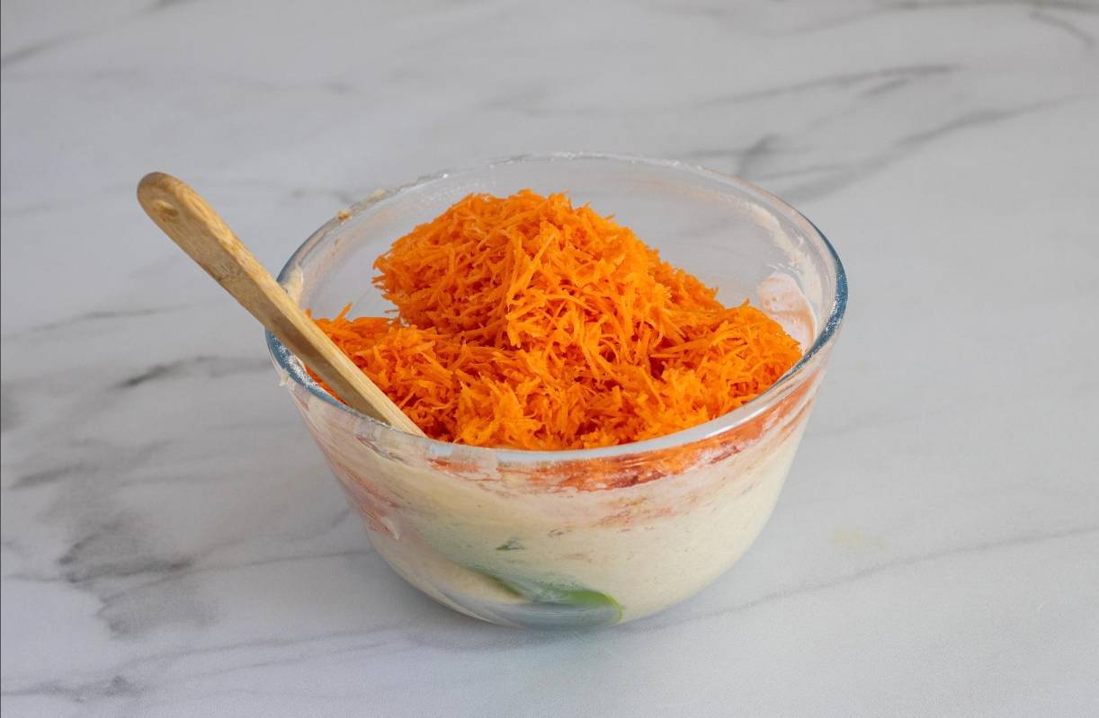 Вафли из моркови в вафельнице