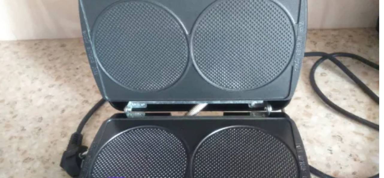 Тонкие вафли в мультипекаре