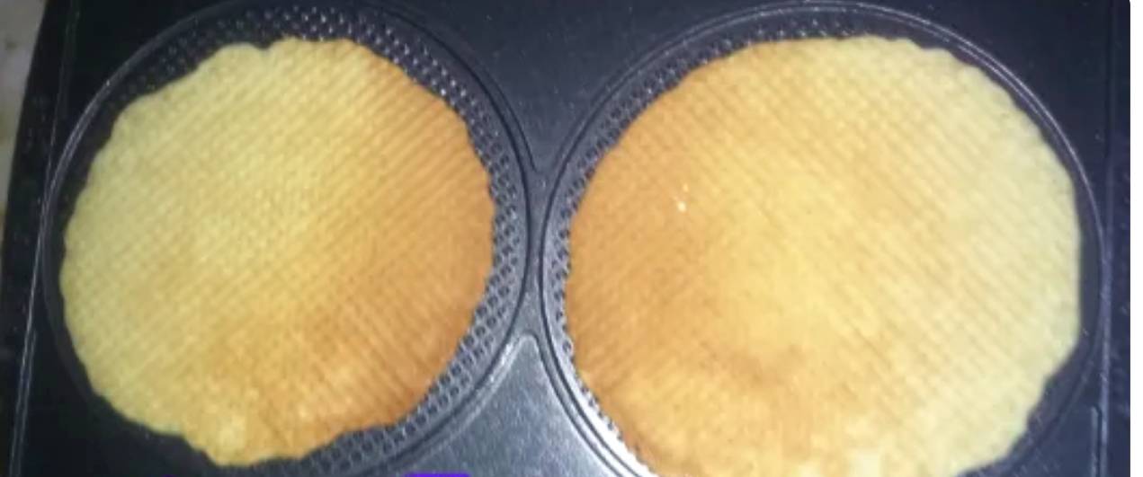 Тонкие вафли в мультипекаре