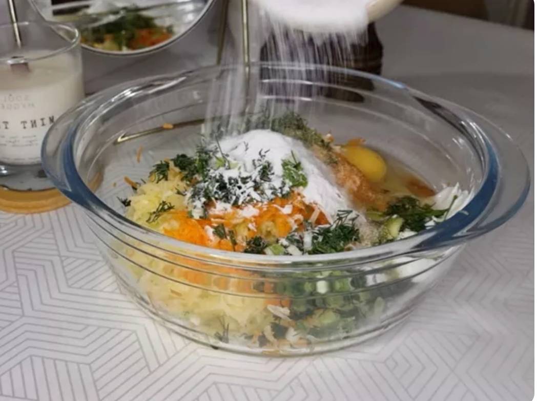 Овощные вафли в вафельнице