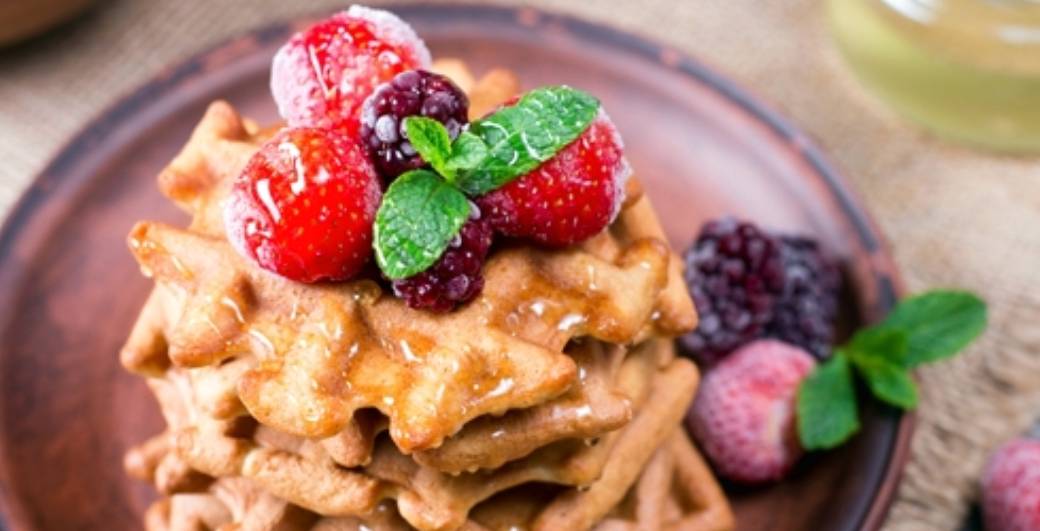 Овсяные вафли в мультипекаре