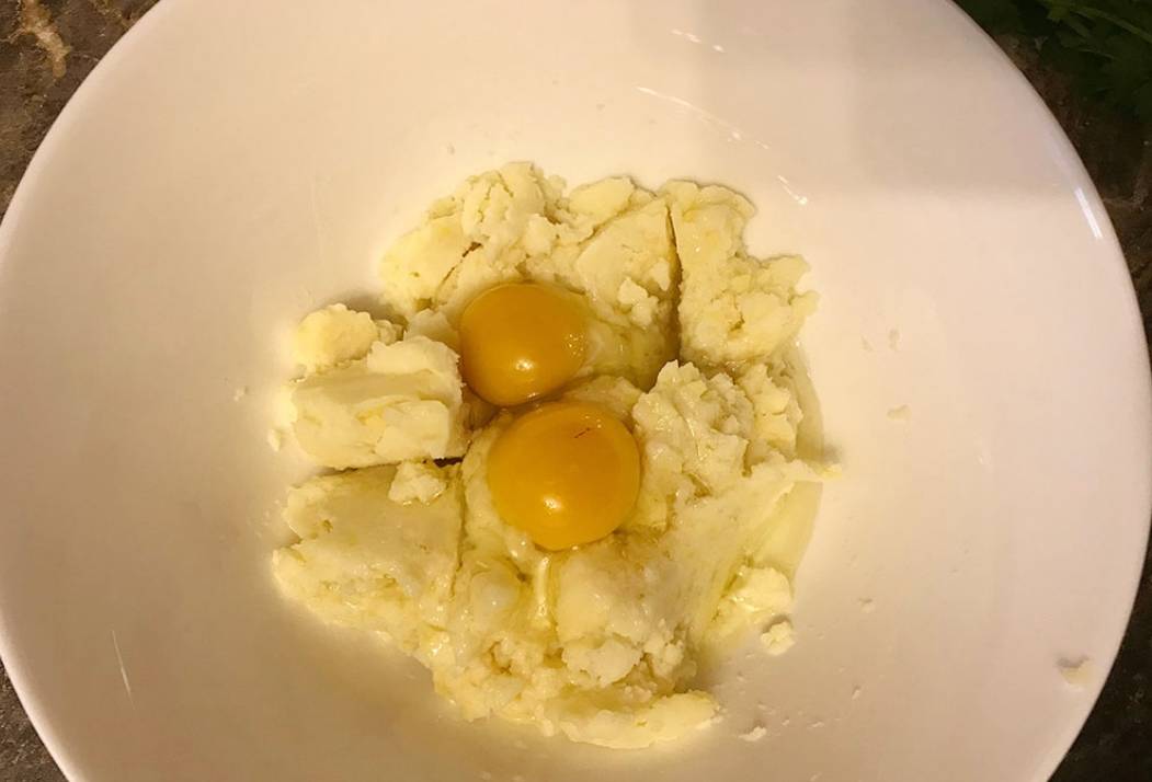 Вафли из картофельного пюре