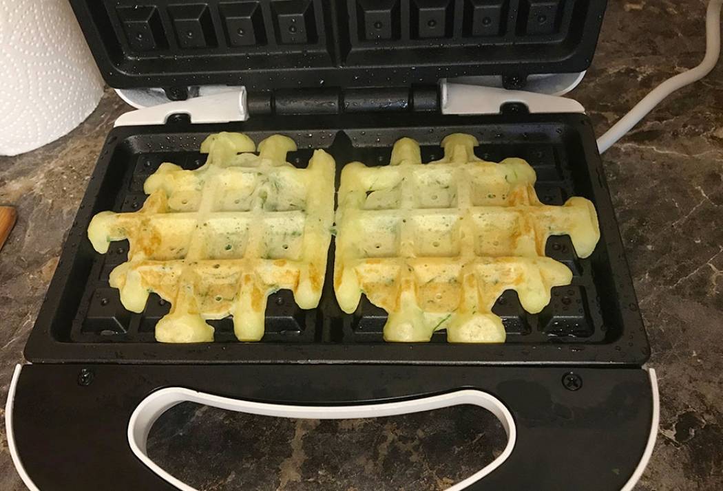 Вафли из картофельного пюре