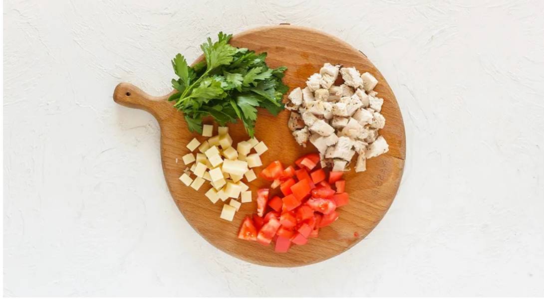Баварский салат с курицей Баварский салат с курицей