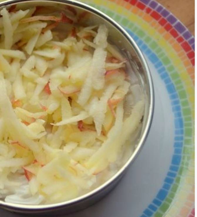 Королевский салат с кальмарами