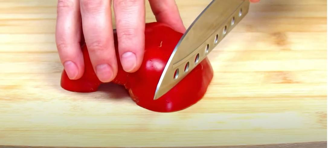 Грузинский салат с фасолью без мяса