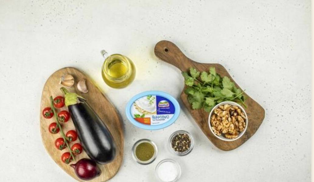 Грузинский салат с сыром