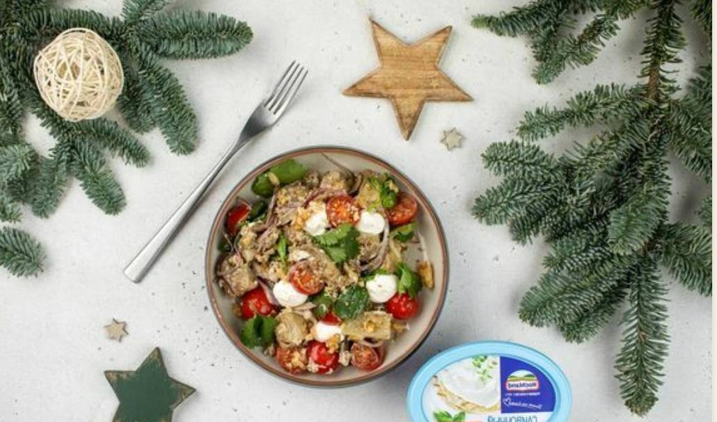 Грузинский салат с сыром