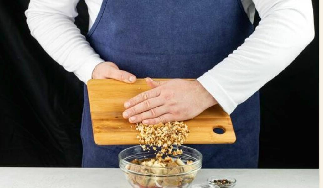 Грузинский салат с сыром