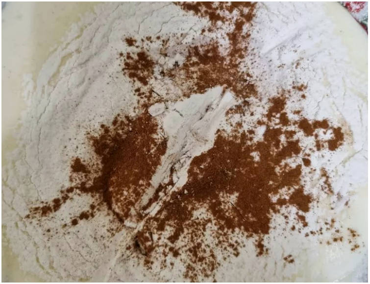 ПП шарлотка с яблоками из рисовой муки в духовке