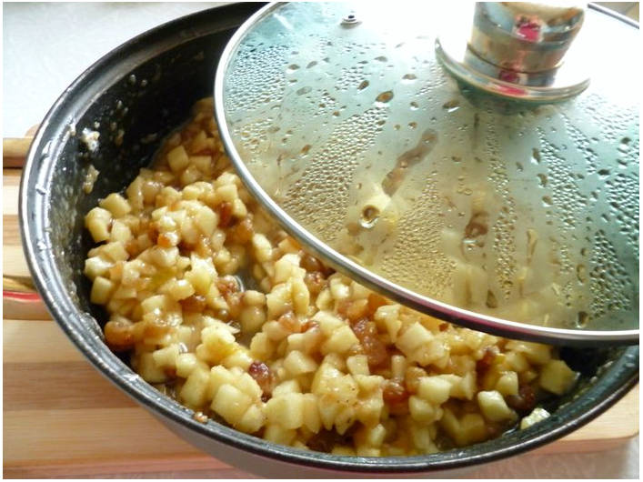 Венский штрудель с яблоками