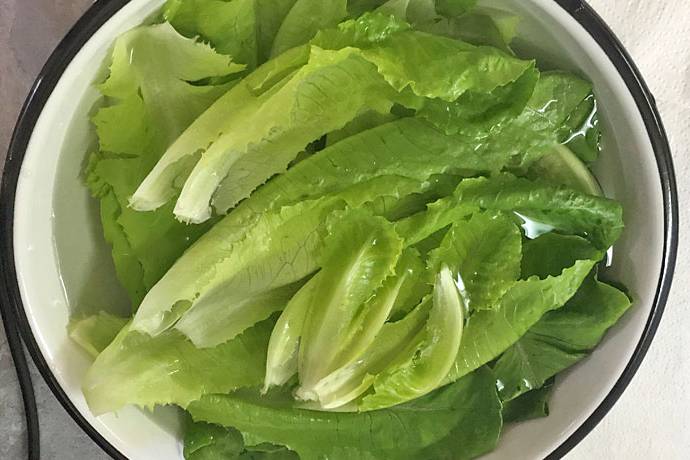 Китайский салат с говядиной и овощами