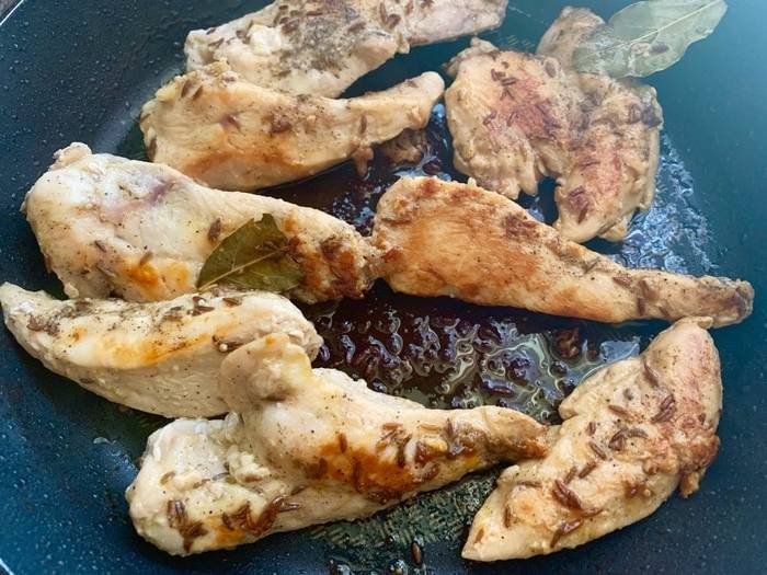 Салат «Каприз» с курицей