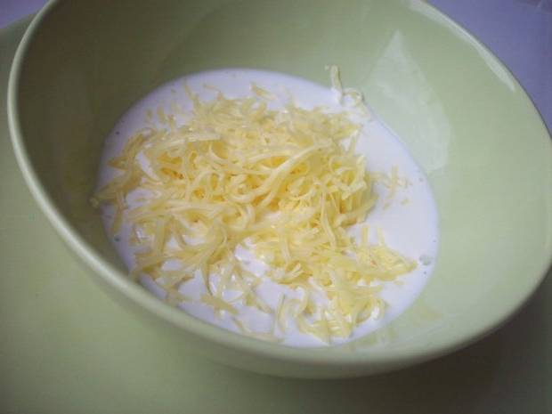 Форель со сливками и сыром в духовке