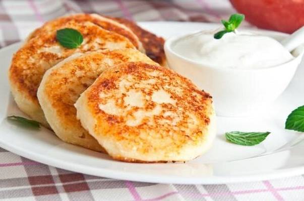 Замороженные сырники в духовке
