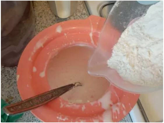 Мягкие вафли с молоком в вафельнице