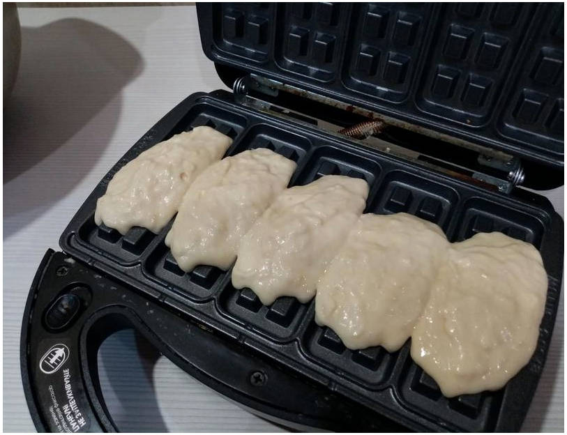 Сырные вафли в мультипекаре