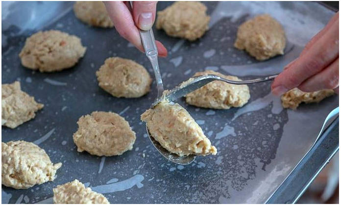 Мягкое печенье с яблоками