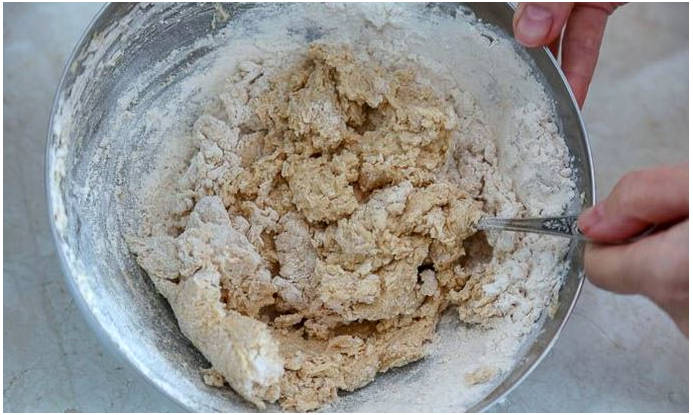 Мягкое печенье с яблоками
