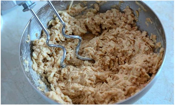 Мягкое печенье с яблоками