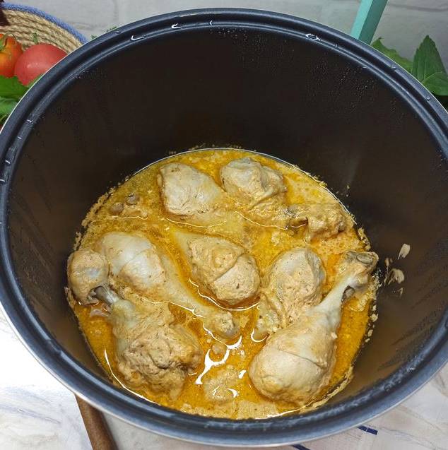 Куриные ножки в мультиварке Редмонд
