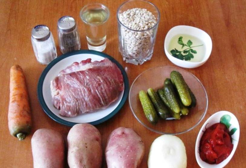Рассольник в мультиварке Редмонд