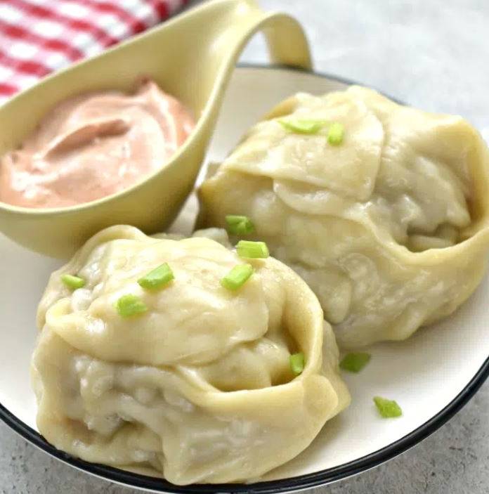 Манты в мультиварке Редмонд