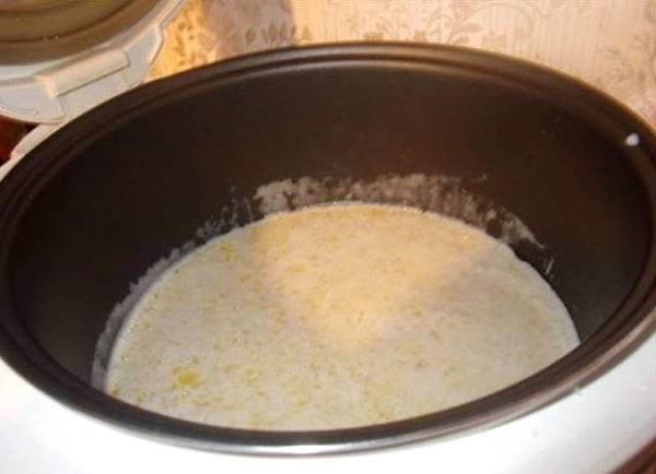 Овсяная каша в мультиварке Редмонд