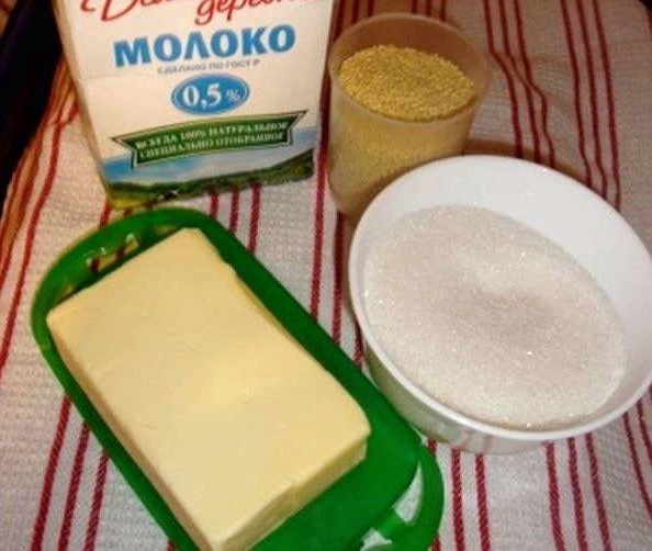 Пшенная каша на молоке в мультиварке Редмонд