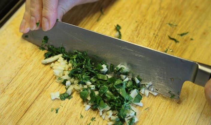 Картошка с мясом в рукаве в духовке