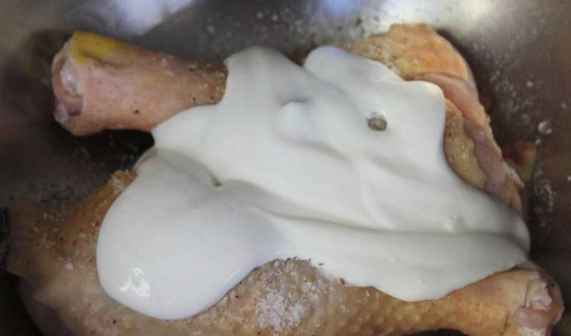 Куриные ножки с картошкой в духовке в рукаве
