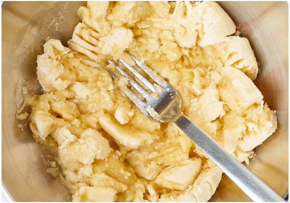 Банановые вафли для детей в вафельнице