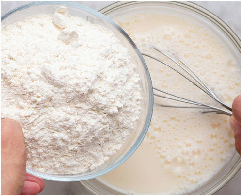 Банановые вафли для детей в вафельнице