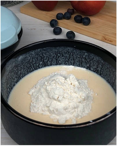 Вафли из рисовой муки в электровафельнице