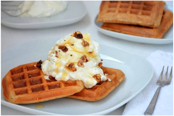 Вафли из цельнозерновой муки