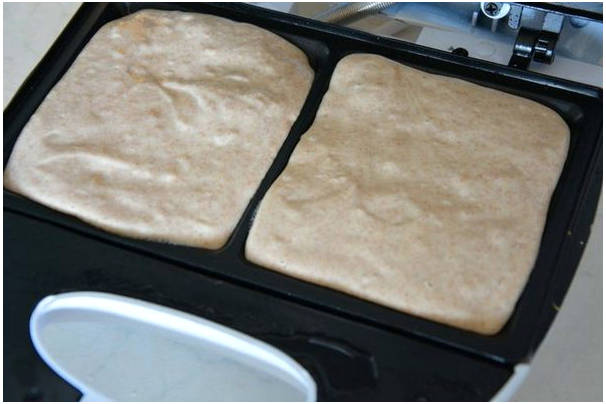Вафли из цельнозерновой муки
