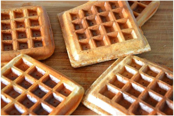 Вафли из цельнозерновой муки