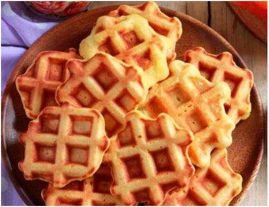 Безглютеновые вафли в вафельнице