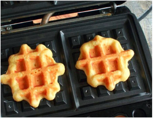 Безглютеновые вафли в вафельнице