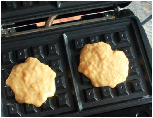 Безглютеновые вафли в вафельнице