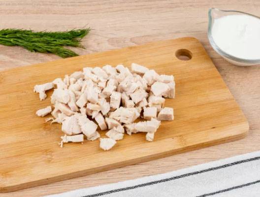 Салат «Лесная поляна» с опятами