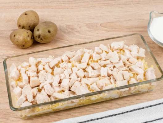 Салат «Лесная поляна» с опятами