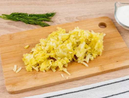 Салат «Лесная поляна» с опятами