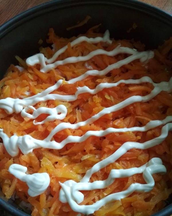 Салат «Мой генерал» с курицей