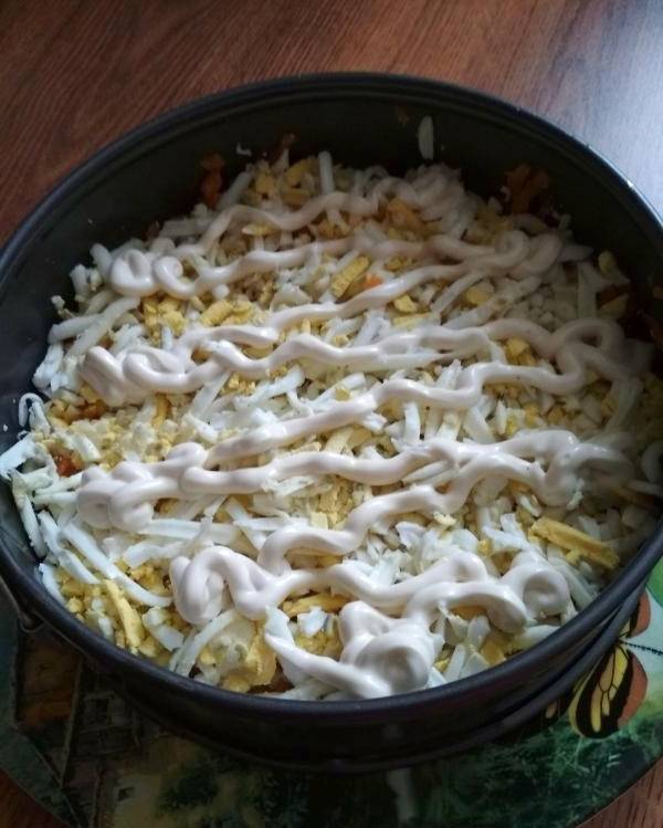 Салат «Мой генерал» с курицей