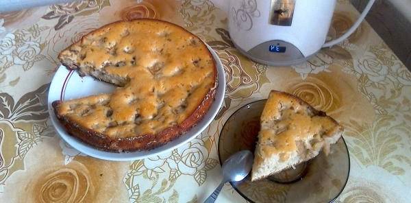 Бабушкина шарлотка с яблоками в духовке