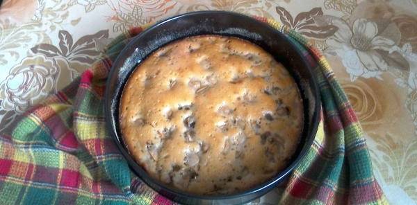 Бабушкина шарлотка с яблоками в духовке