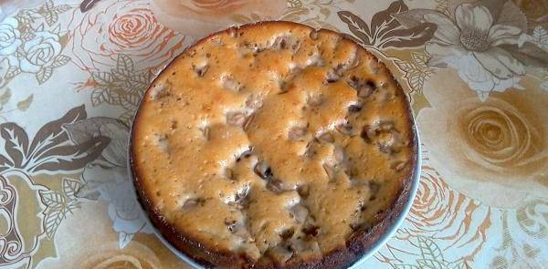 Бабушкина шарлотка с яблоками в духовке