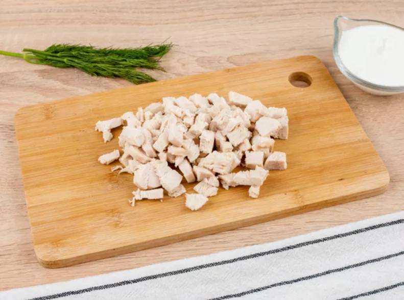 Салат «Лесная поляна» с опятами классический