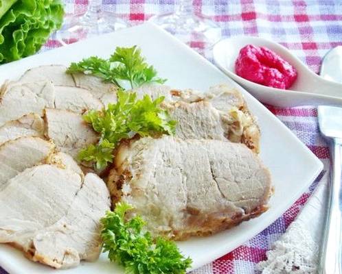 Буженина из свинины в рукаве для запекания в духовке